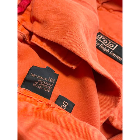 USED POLO ラルフローレン ノータックチノショーツ 36