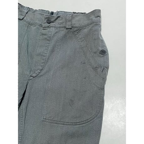 USED スイス軍　デニムワークパンツ 32/28相当 64
