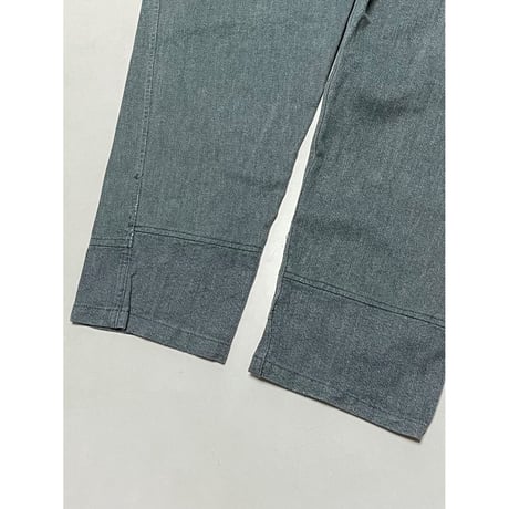 USED スイス軍　デニムワークパンツ 34/30相当 33