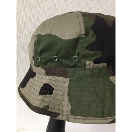 DEAD STOCK フランス軍 HBTウッドランドカモHAT デッドストック