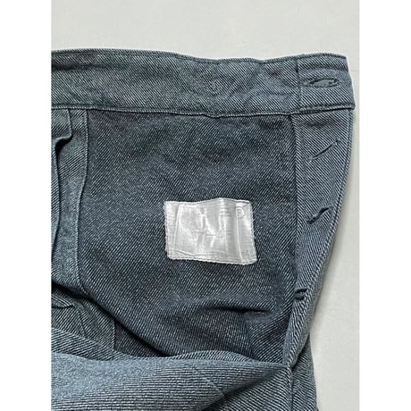 USED スイス軍　デニムワークパンツ 34/28相当 21