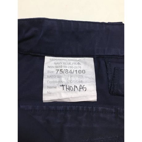 USED ROYAL NAVY カーゴパンツ 斜めポケット　75/84/100 イギリス軍
