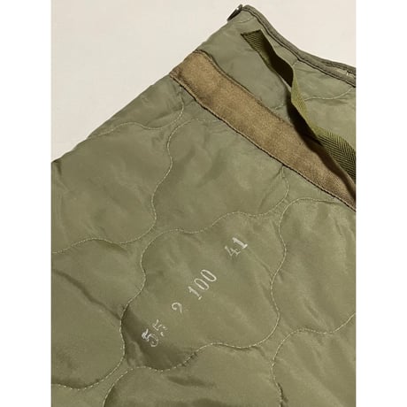 DEAD STOCK チェコ軍　キルティングライナーパンツ　大きめサイズ　デッドストック 1