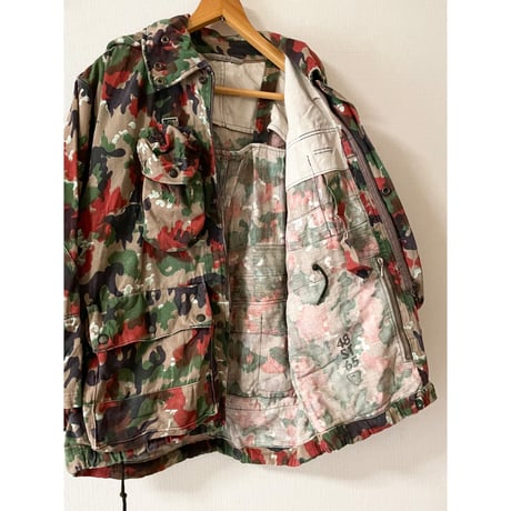 VINTAGE スイス軍 M70 アルペンカモフィールドJKT 48