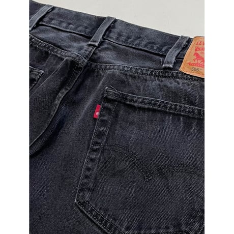 USED Levi's リーバイス 505 ブラック 38/30