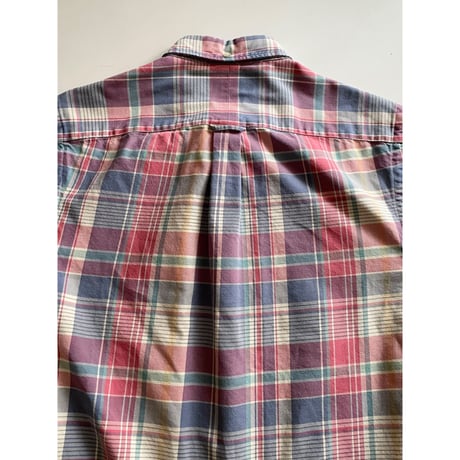 USED POLO ラルフローレン ボタンダウンネルシャツ S SLIM FIT
