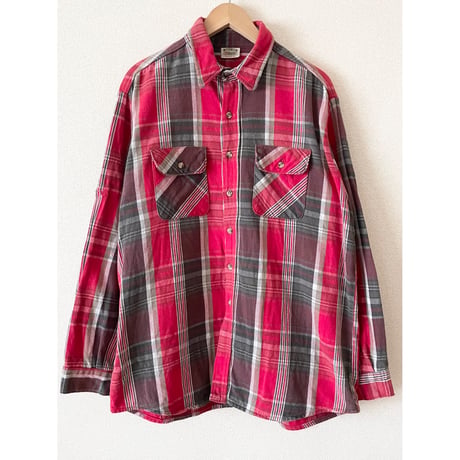 USED 90's FIVE BROTHER ヘビーネルシャツ XL