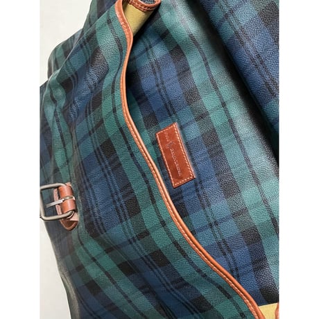 USED POLO ラルフローレン PVC/レザー　トラベルバッグ