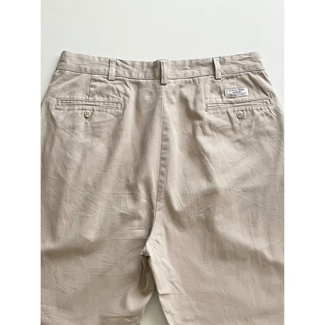 USED POLO ラルフローレン 90's ツータックチノ 34/30 ANDREW