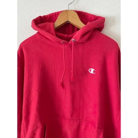 USED Champion REVERSE WEAVE パーカー　LARGE