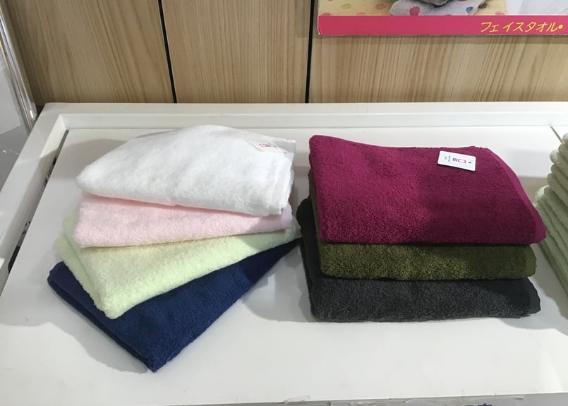 nozomi フェイスタオル 使い比べフェイスタオルセット 【浅野撚糸 双葉町】 | Monmo良品