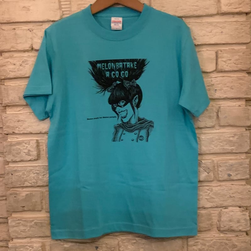 めろん畑a go go X club HEAVY SICK コラボTシャツ MELON MU