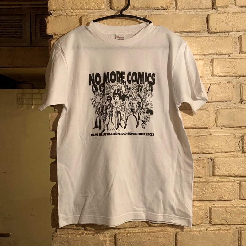 NO MORE COMICS Tシャツ（KAME デザイン） | CLUB HEAVY SICK