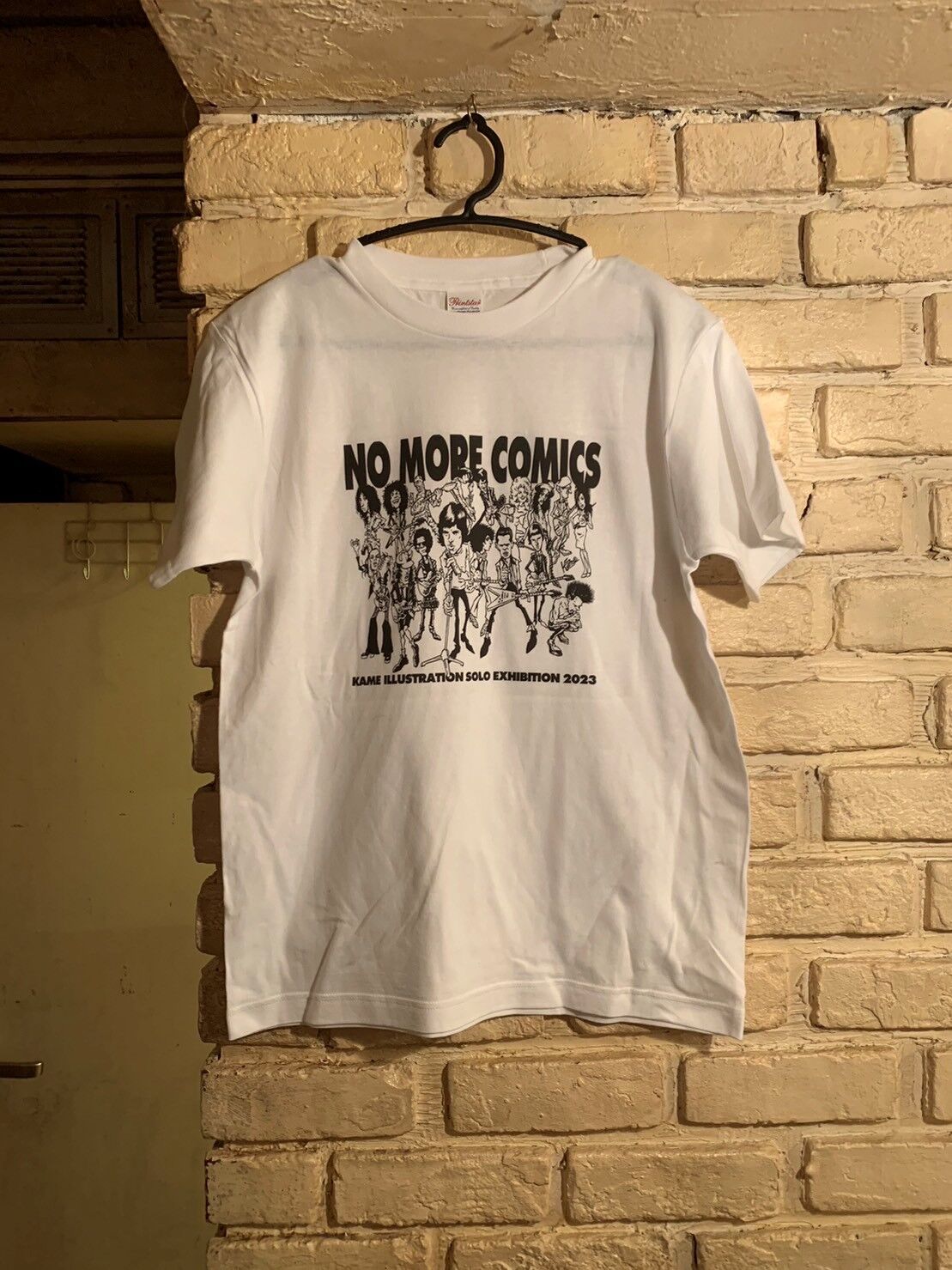 NO MORE COMICS Tシャツ（KAME デザイン） | CLUB HEAVY SICK