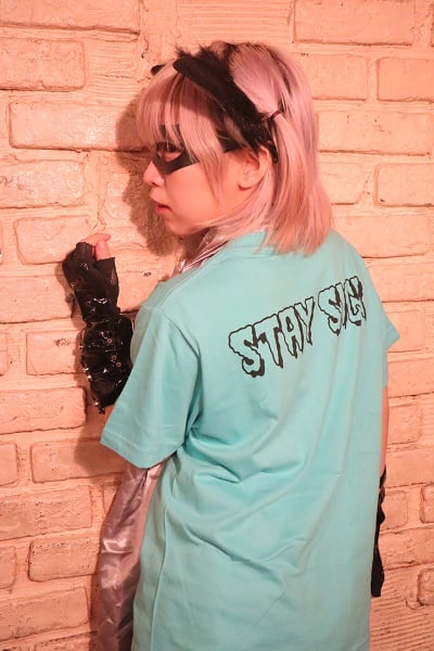 めろん畑a go go X club HEAVY SICK コラボTシャツ MELON MU