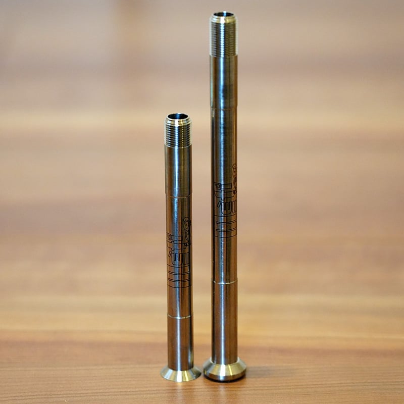 Super SIX EVO LAB71 チタンスルーアスクル - Meti di Codelu