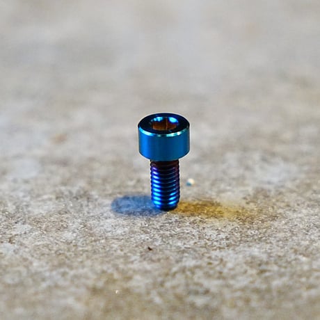 TARMAC SL8 ハンガー用 64チタンボルト（Ti-6Al-4V）チタン合金 2.8g → 1.7g
