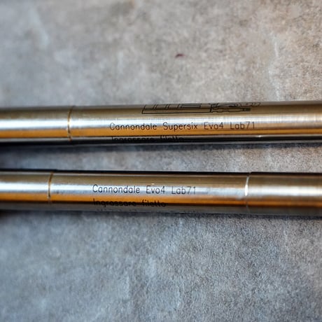 Super SIX EVO LAB71 チタンスルーアスクル - Meti di Codeluppi Dante - Made in ITALY