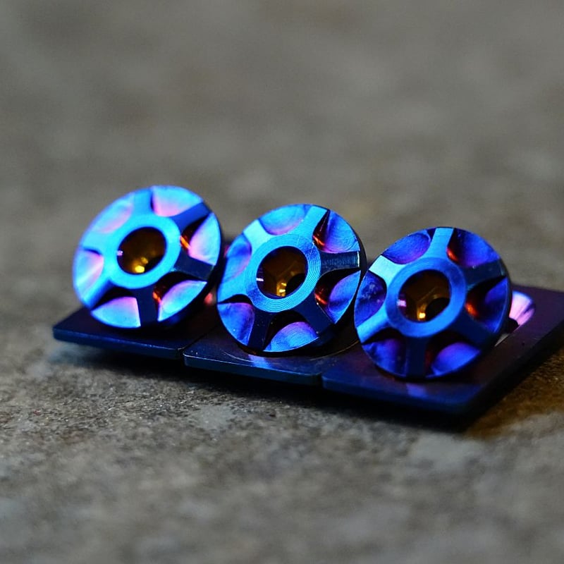 シマノ夢屋チタンボルトセット「YM－TI91B」新品 シマノクリートのチタンボルトとチタンプレートセット | IT.shop