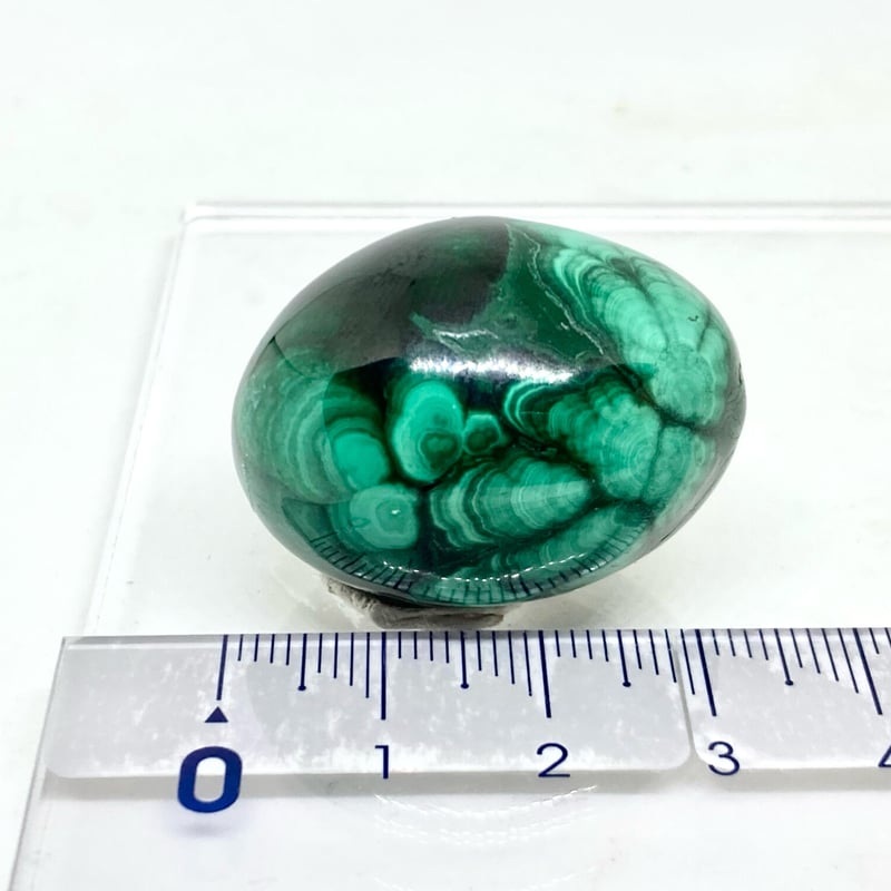 縞々目玉模様！】マラカイト・エッグ【④39.18g】 | へし屋オンライン