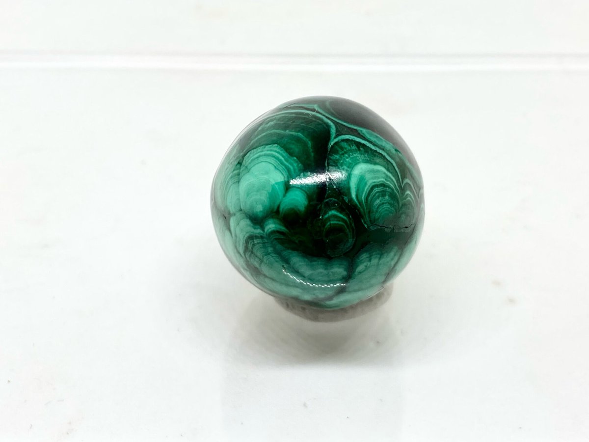 縞々目玉模様！】マラカイト・エッグ【④39.18g】 | へし屋オンライン