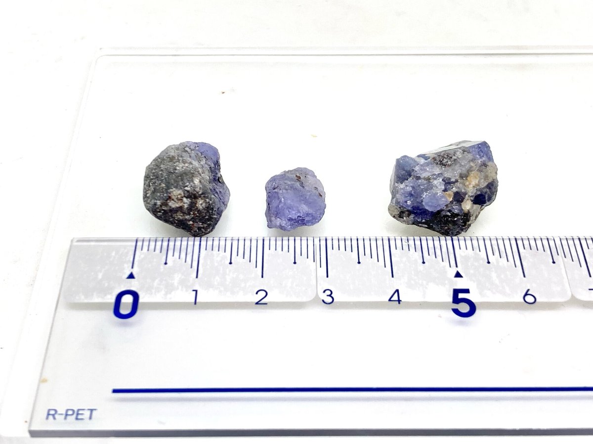 合計0.45g　タンザナイト　鉱物標本　ルースセット 合計0.45g タンザナイト 鉱物標本 ルースセット 合計0.45g