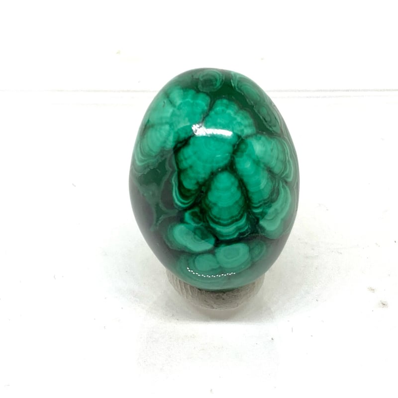 マラカイト 大きめ エッグ 卵 孔雀石 天然石
