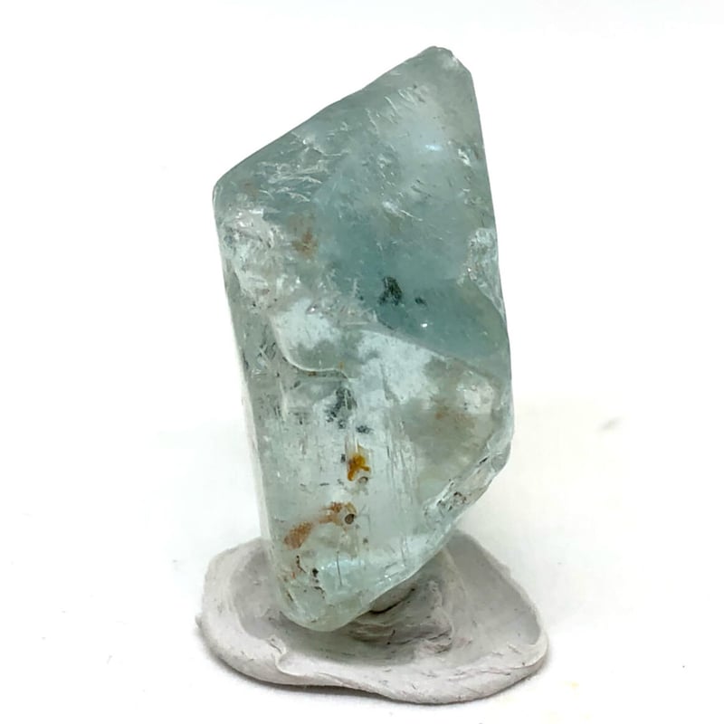 超高透明度！】ブルートパーズ・原石標本表面研磨【①31.79g】 | へし