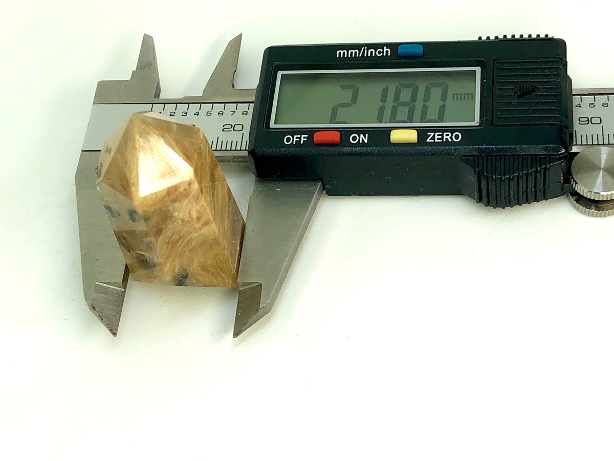 ルチルクォーツ・六角柱カット32.36g【躍動感のあるルチル！】 | へし
