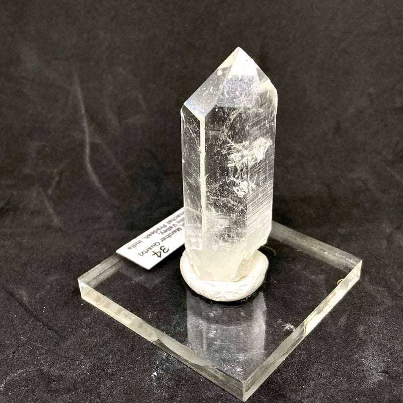 希少産地・超美麗結晶!】インド・マニハール産水晶結晶【33.26g 希少産地・超美麗結晶!】インド・マニハール産水晶結晶【33.26g