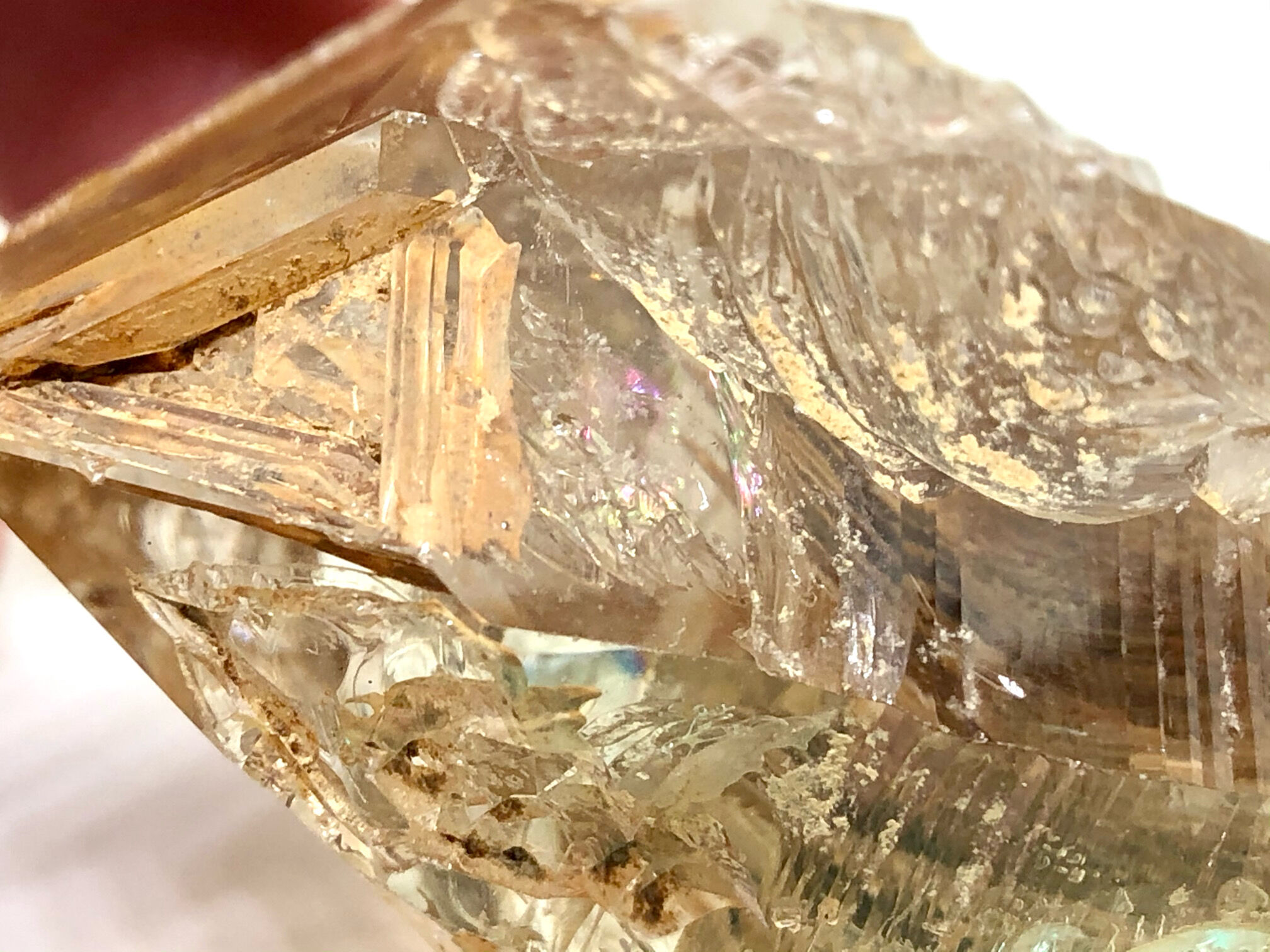 パキスタン産　ウィンドウクォーツ　骸骨水晶　スケルトン　65g 天然石 original
