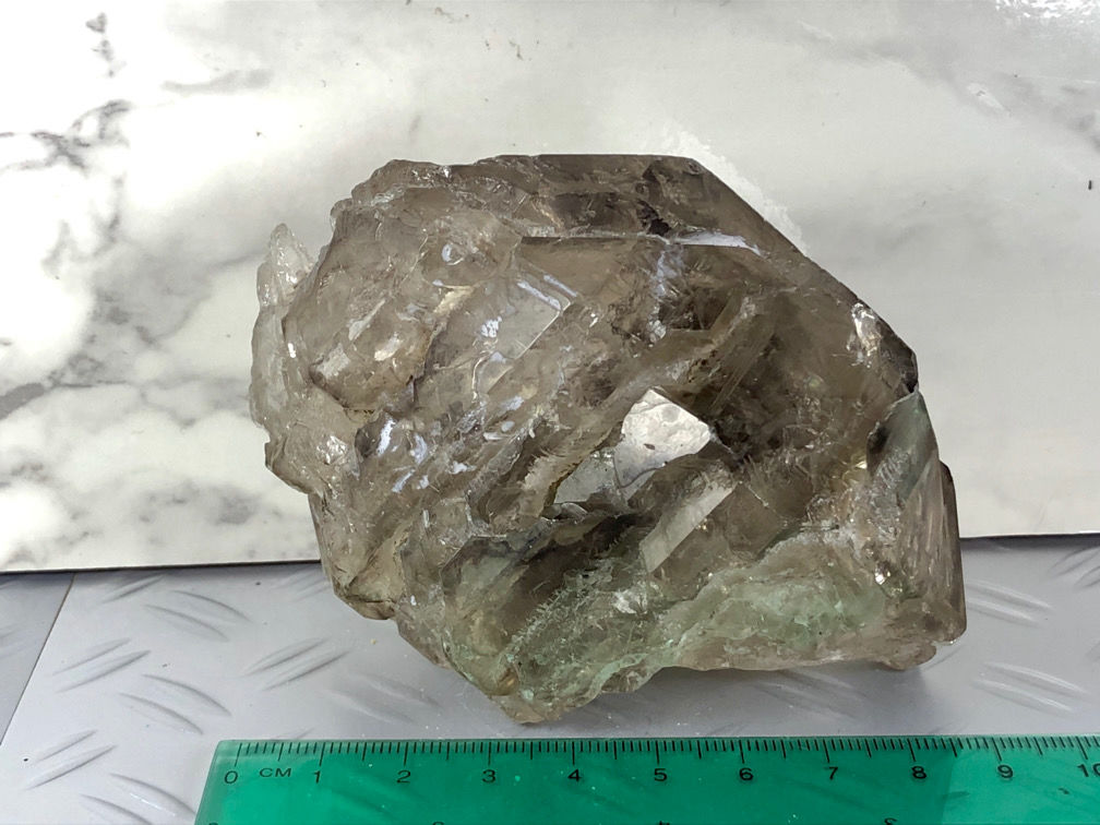 骸骨水晶・エレスチャルクォーツ結晶378g | へし屋オンラインストア