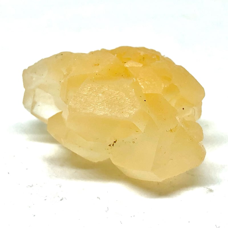 美結晶！】中国産蛍光オレンジカルサイト・クラスター標本【⑥36.02g