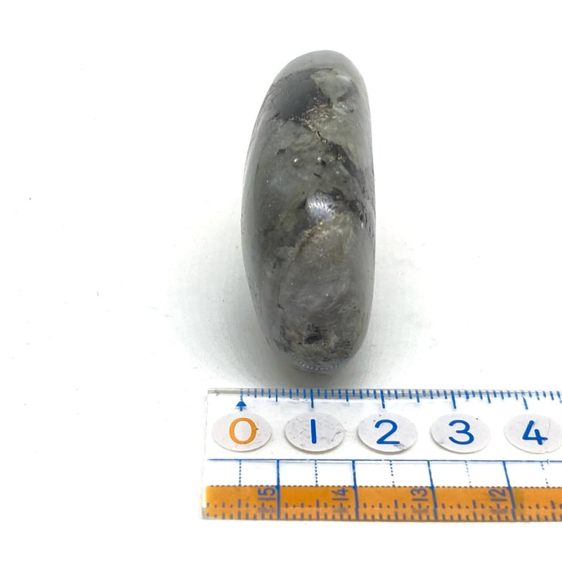 オールカラー虹色！】ラブラドライト・オーバル研磨タンブル【③75.61g