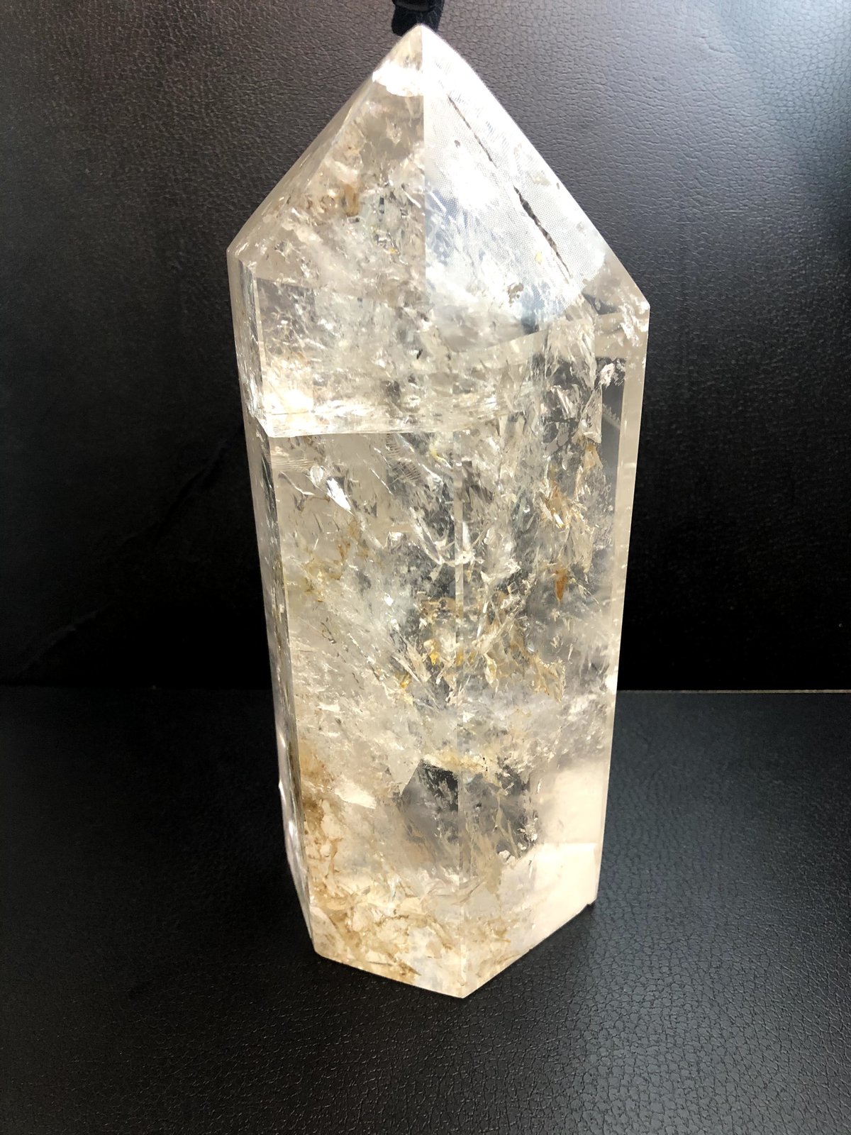 天然水晶（ブラジル産）巨大ポイント290mm・3.5kg | へし屋