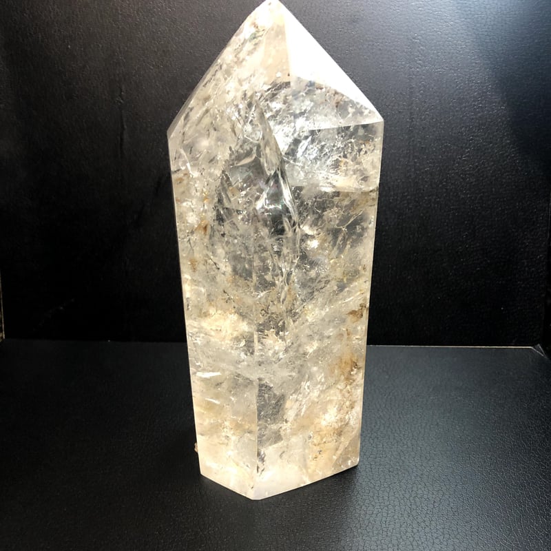 天然水晶(ブラジル産)巨大ポイント290mm・3.5kg | へし屋 天然水晶(ブラジル産)巨大ポイント290mm・3.5kg | へし屋