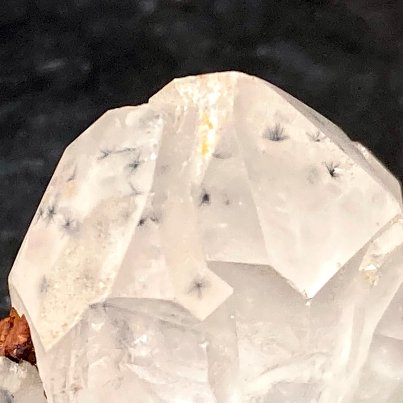 星入り水晶！】ホランダイト・イン・クォーツ原石【①12.80g