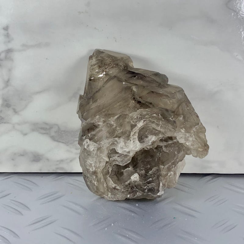 ⭐︎天然石　エレスチャルクォーツ　骸骨水晶　虹あり 骸骨水晶・エレスチャルクォーツ結晶159g | へし屋オンラインストア