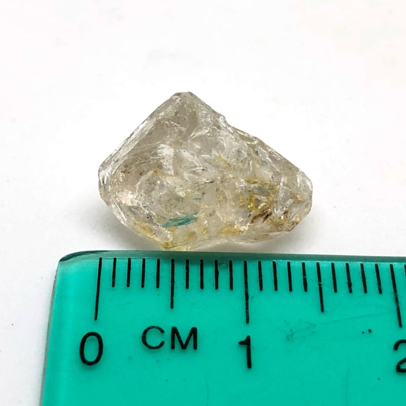 超強蛍光！】パキスタン産オイルインクォーツ・単晶【④6.60ct