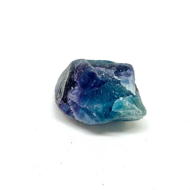 鮮烈パープル・深海ブルー！】ディープブルーフローライト・表面研磨