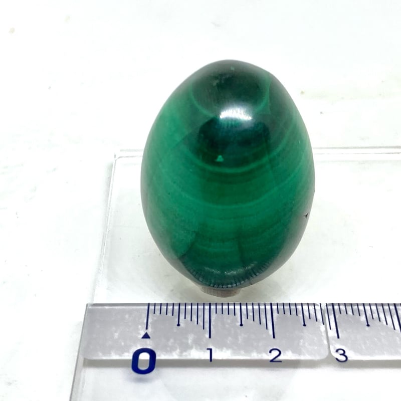 縞々目玉模様！】マラカイト・エッグ【⑥61.73g】 | へし屋オンライン