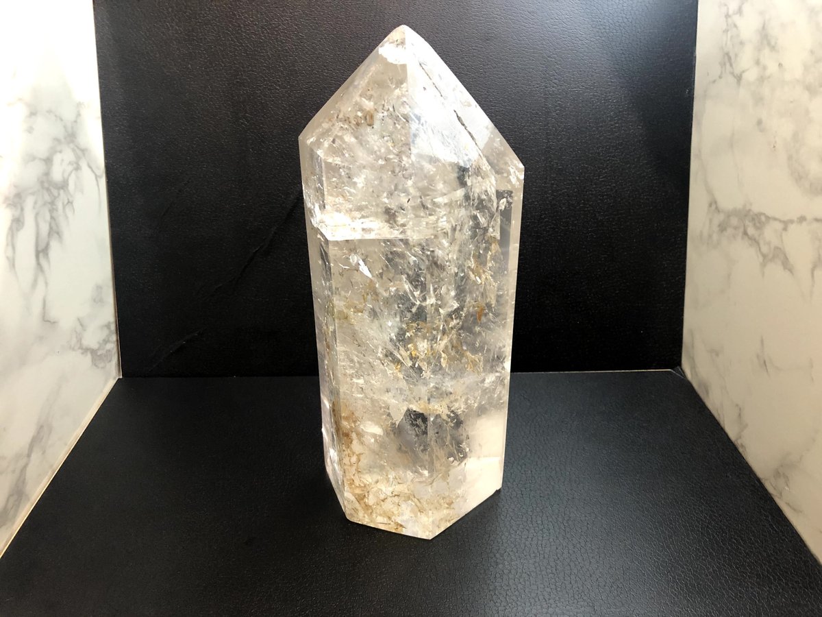 天然水晶(ブラジル産)巨大ポイント290mm・3.5kg | へし屋 天然水晶(ブラジル産)巨大ポイント290mm・3.5kg | へし屋