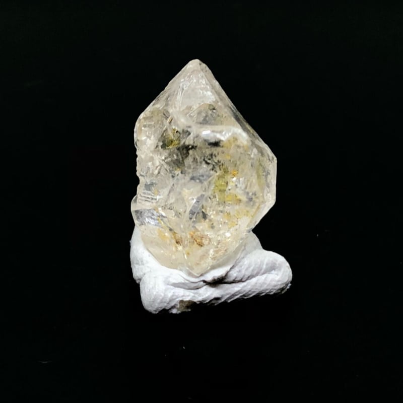 超強蛍光！】パキスタン産オイルインクォーツ・単晶【④6.60ct