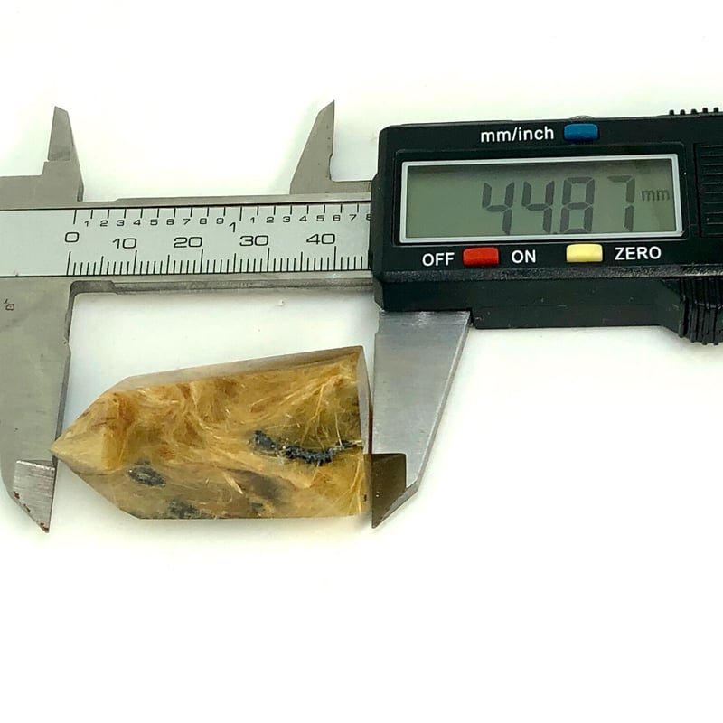 ルチルクォーツ・六角柱カット32.36g【躍動感のあるルチル！】 | へし