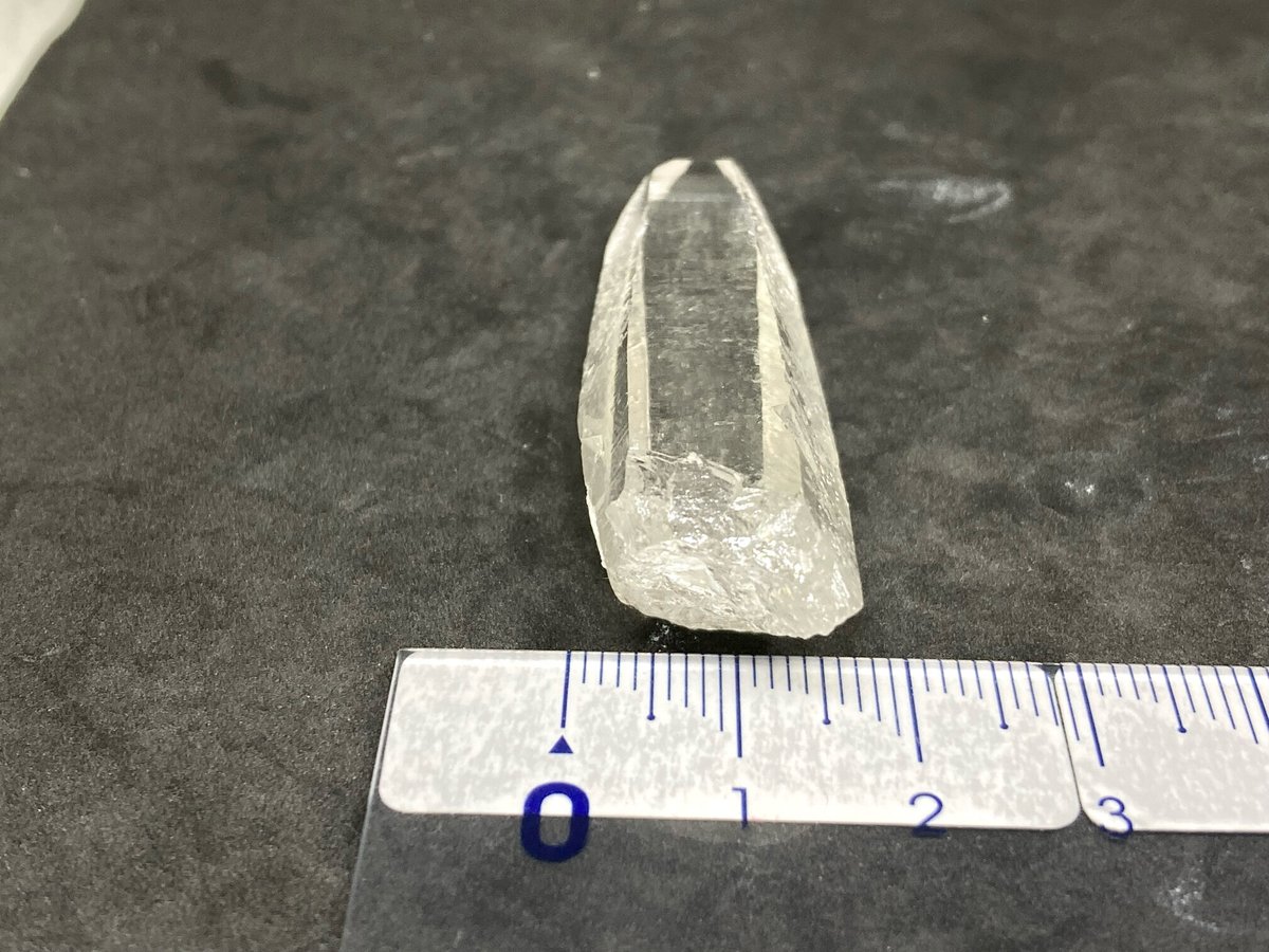 超絶美麗透明感！】ゼガ・デ・ソウザ鉱山産水晶・単結晶【③17.75g