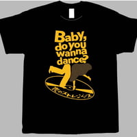 踊ろよベイビー　Tシャツ　黒