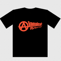 ええじゃないかTシャツ (黒 × オレンジ)