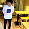 SakeLaboTokyo オリジナルロングTシャツ (ホワイト) / 送料全国一律500円