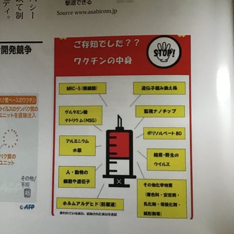 コロナと生きる　無料配布冊子