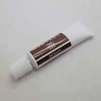 チューブ下絵の具　茶